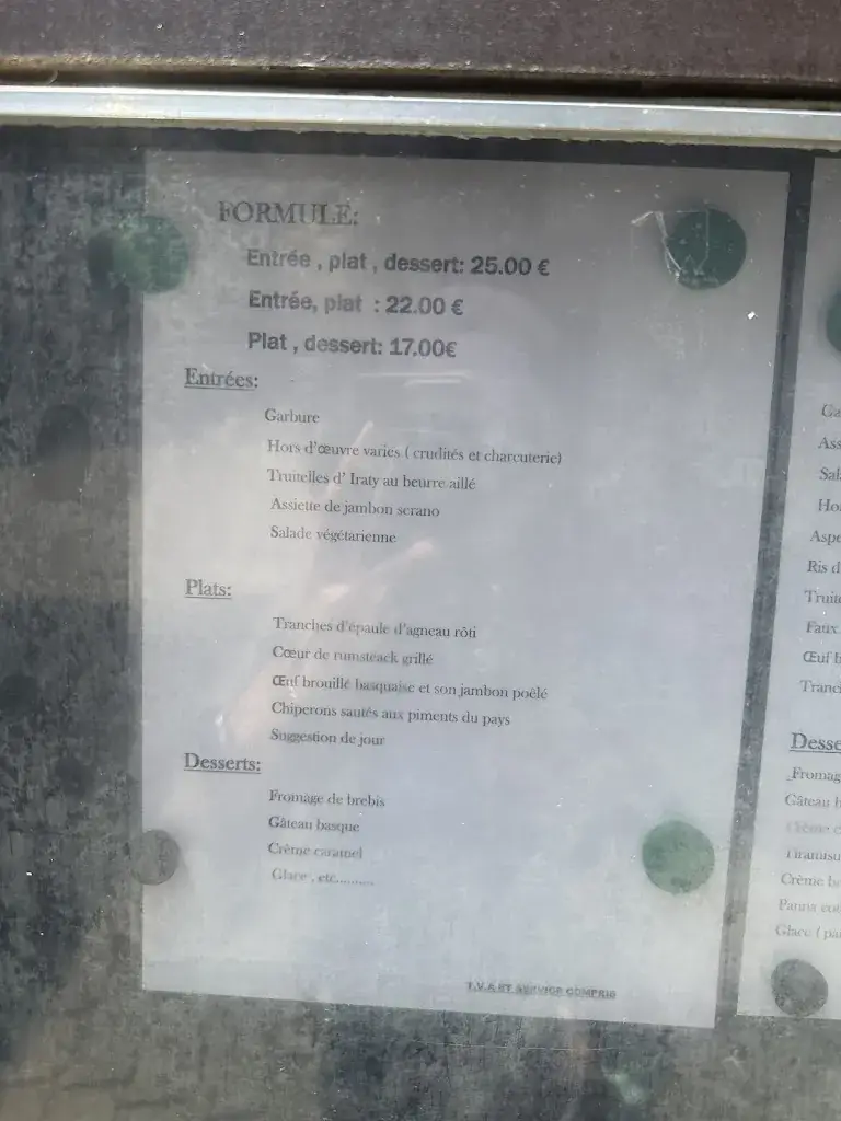 Menu_Restaurant Oillarburu_Saint-Jean-Pied-de-Port_image_3