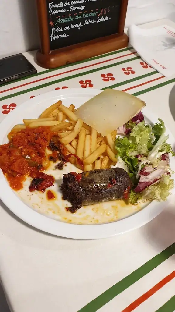 Menu_Restaurant La Vieille Auberge - Chez Dédé_Saint-Jean-Pied-de-Port_image_5