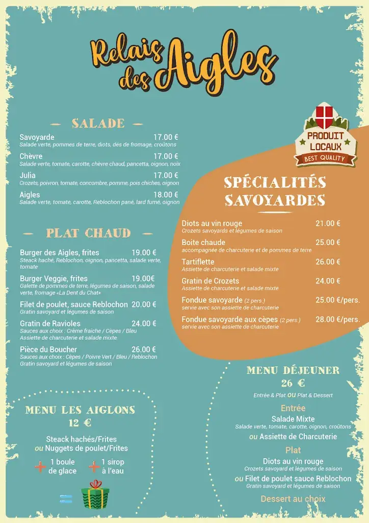 Menu_Relais des Aigles_Bourget-du-Lac_image_1