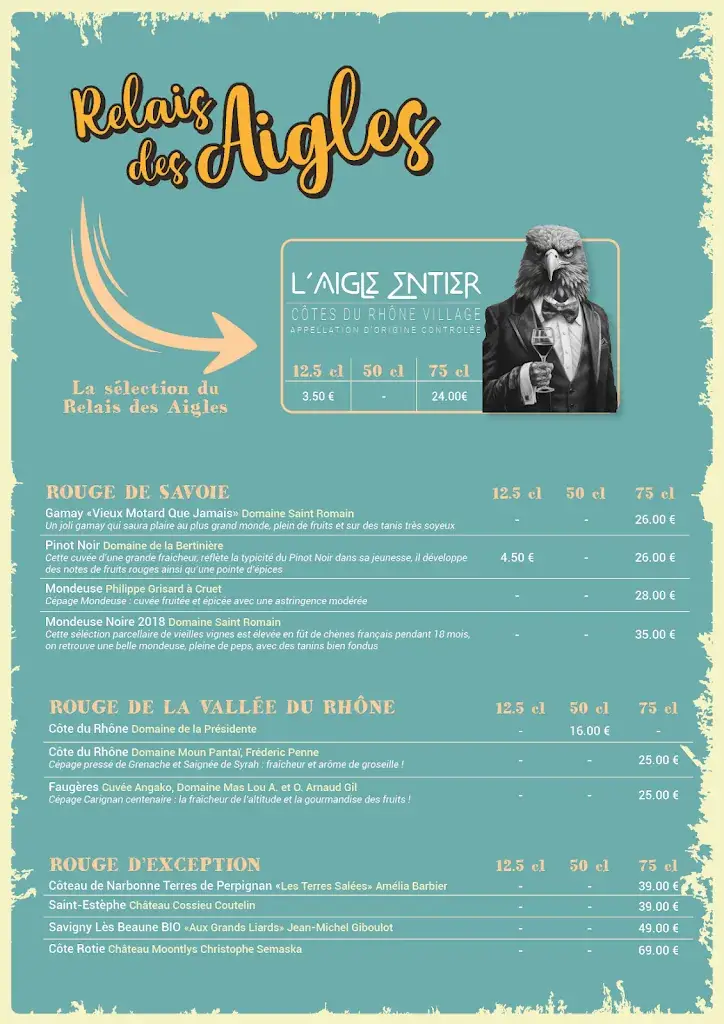 Menu_Relais des Aigles_Bourget-du-Lac_image_2
