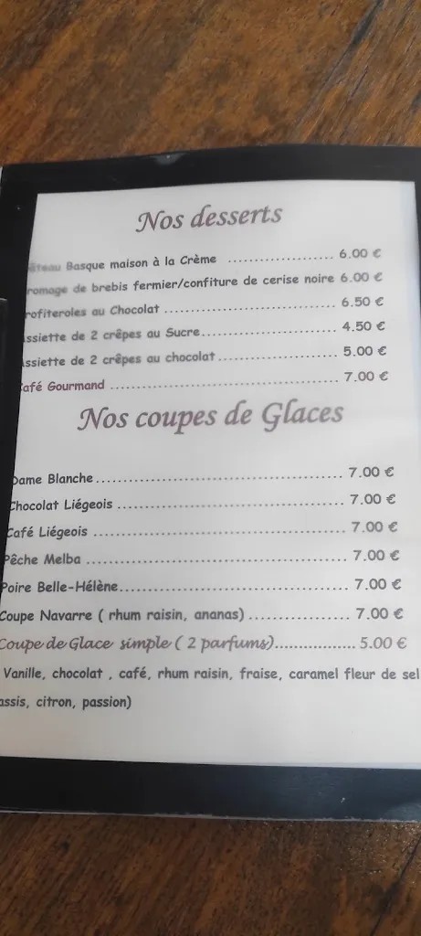 Menu_Café de Navarre_Saint-Jean-Pied-de-Port_image_1