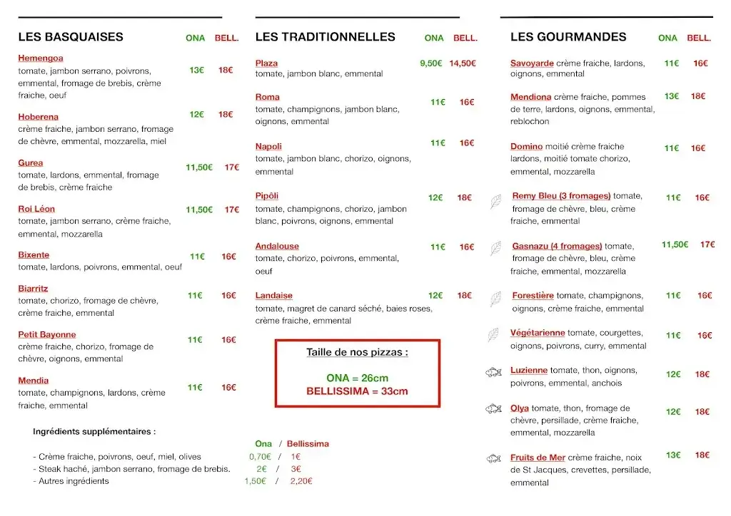 Menu_Pizza Ona Garazi_Saint-Jean-Pied-de-Port_image_1