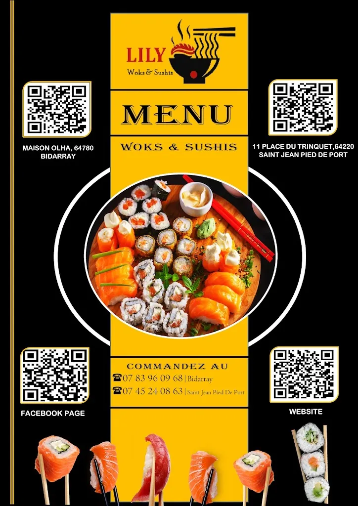 Menu_Lily woks & sushis- Saint Jean Pied De Port_Saint-Jean-Pied-de-Port_image_4