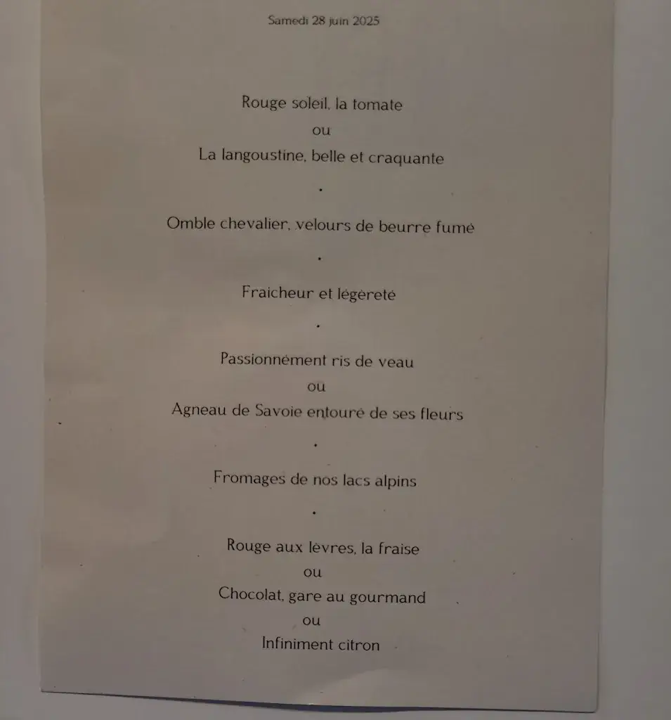 Menu_Restaurant Lamartine Lac du Bourget, Proche Aix-les-Bains_Bourdeau_image_3