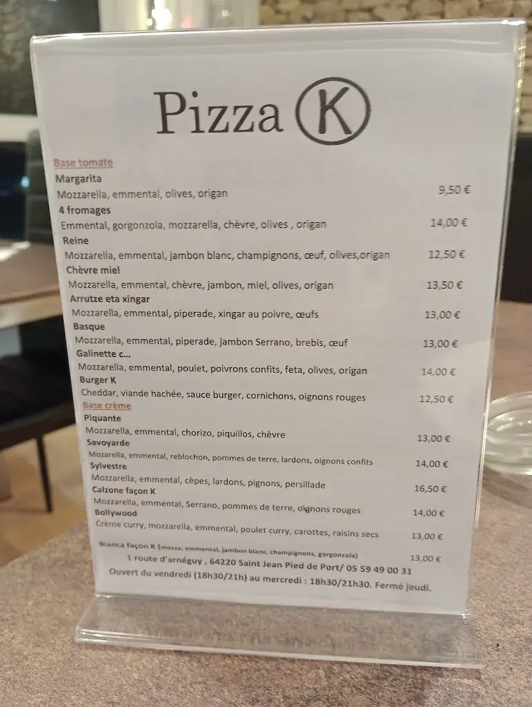 Menu_Pizza K_Saint-Jean-Pied-de-Port_image_3