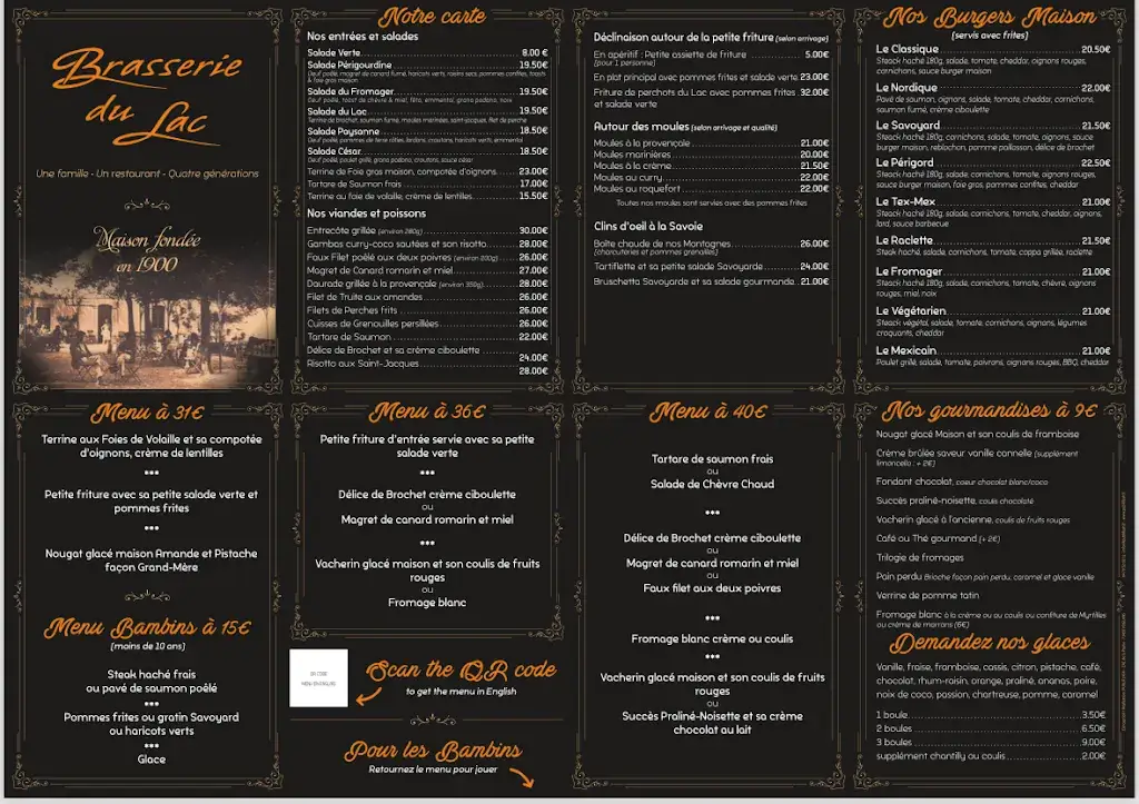 Menu_La Brasserie Du Lac_Bourget-du-Lac_image_1