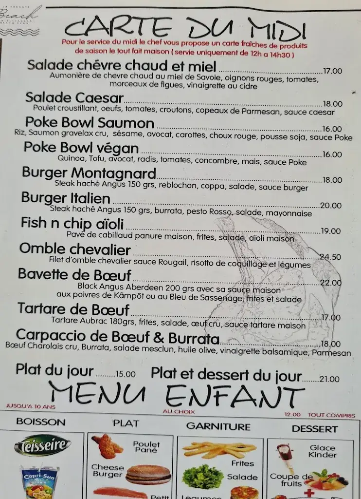 Menu_FREGATE BEACH bar restaurant plage privée_Bourget-du-Lac_image_3