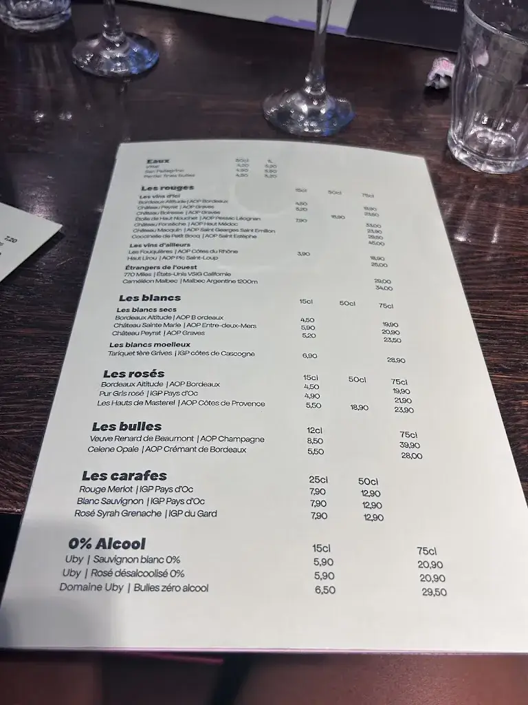 Menu_Côté Ouest Restaurant_Saint-Médard-en-Jalles_image_4