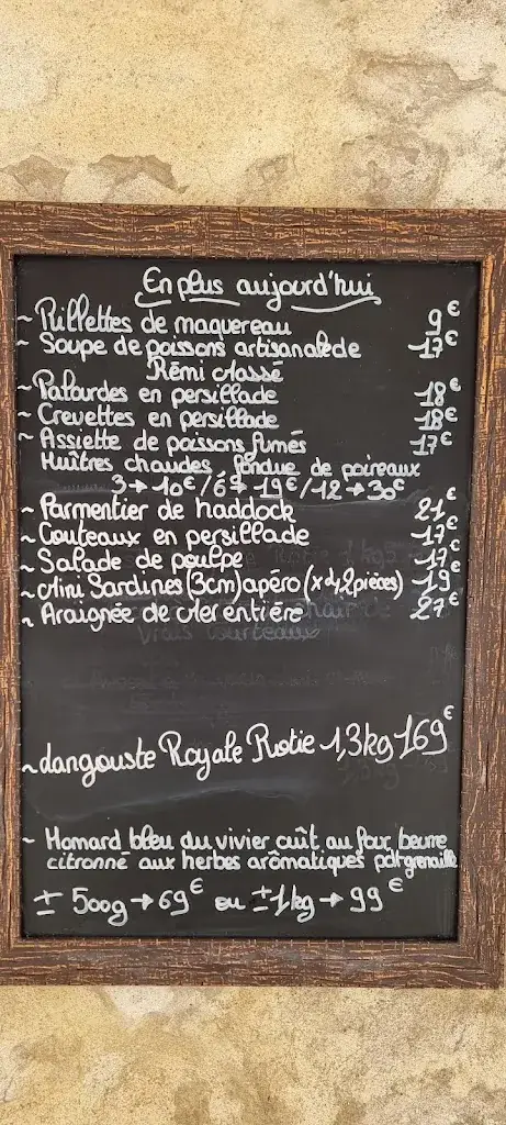 Menu_LE TOUT DU CRU - ILE DE RE_Saint-Martin-de-Ré_image_2