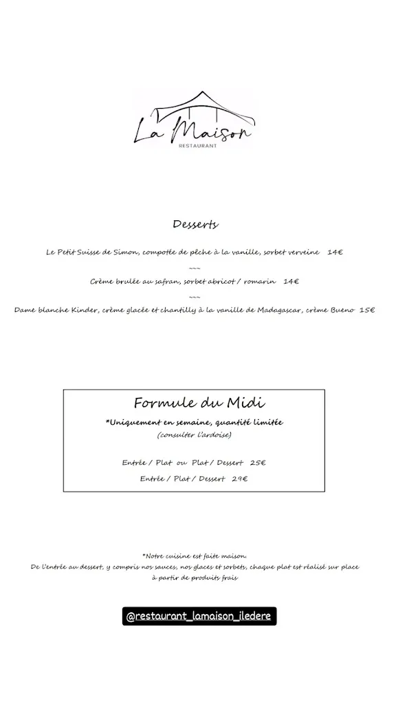 Menu_Restaurant La Maison_Saint-Martin-de-Ré_image_2