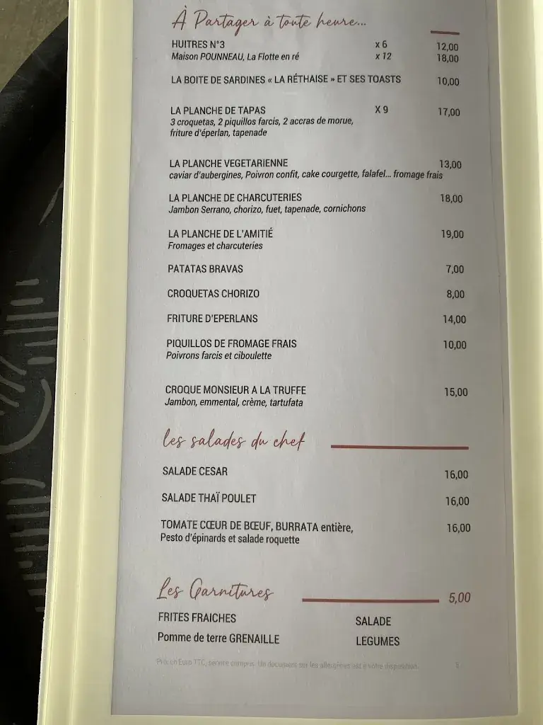 Menu_Le Gabriel_Saint-Martin-de-Ré_image_1