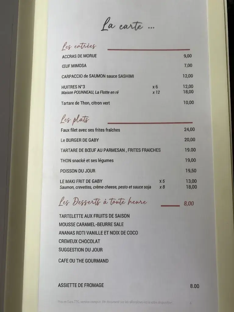 Menu_Le Gabriel_Saint-Martin-de-Ré_image_2