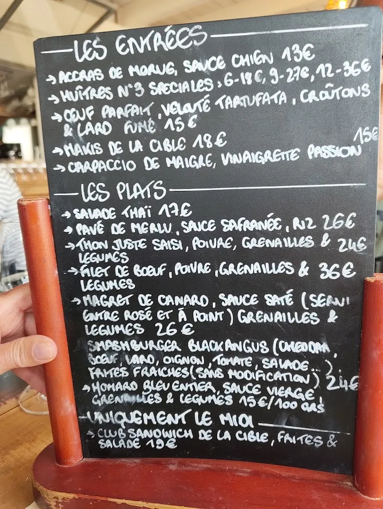 Menu_La Cible_Saint-Martin-de-Ré_immagine_2
