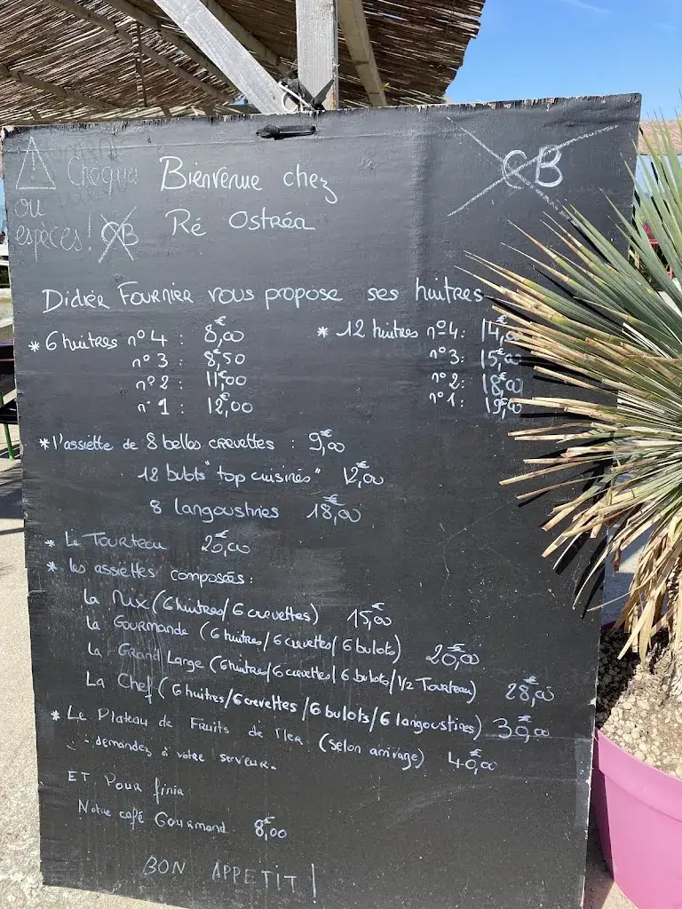 Menu_Auberge paysanne de la mer_Saint-Martin-de-Ré_image_1