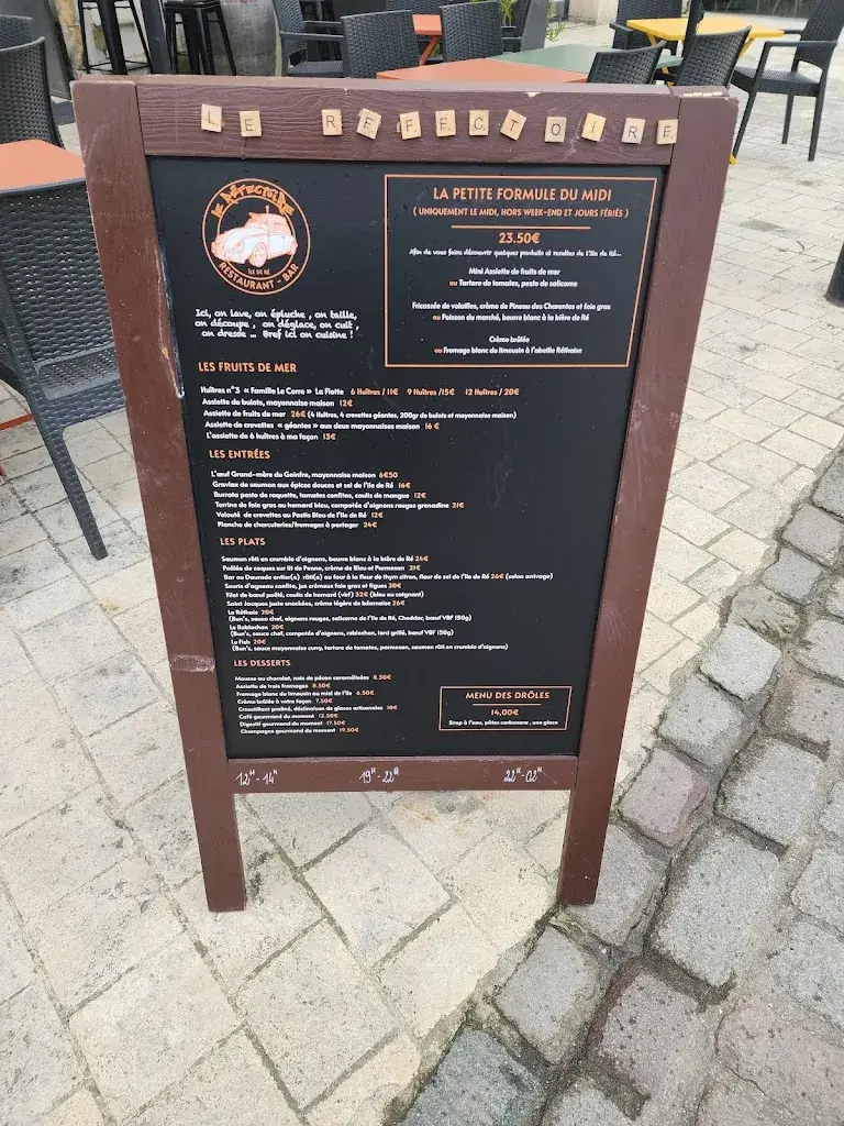 Menu_Le Réfectoire_Saint-Martin-de-Ré_image_1