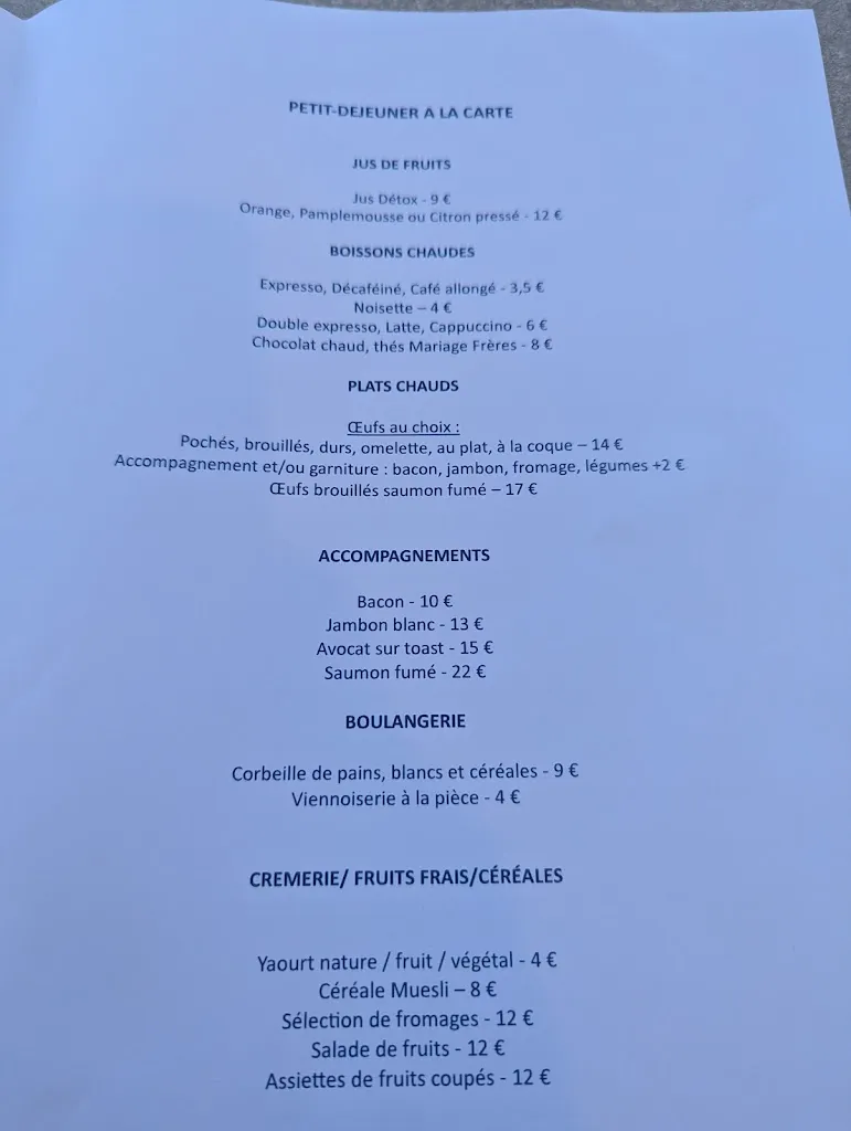 Menu_George's & Clarisse_Saint-Martin-de-Ré_image_1