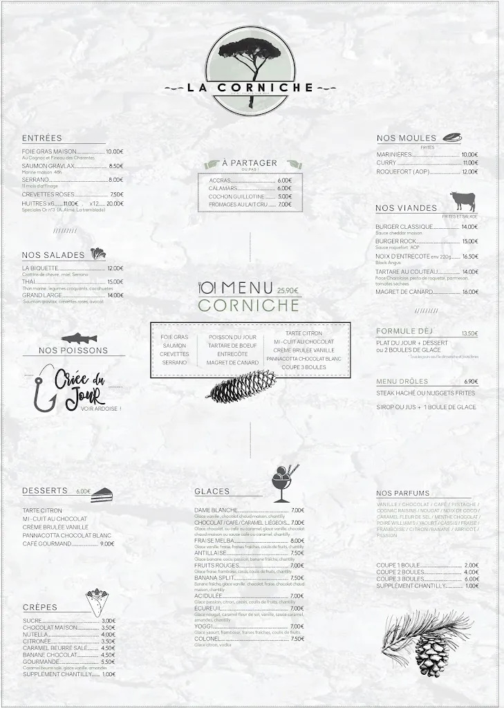Menu_La Corniche St-palais-sur-mer_Saint-Palais-sur-Mer_image_2