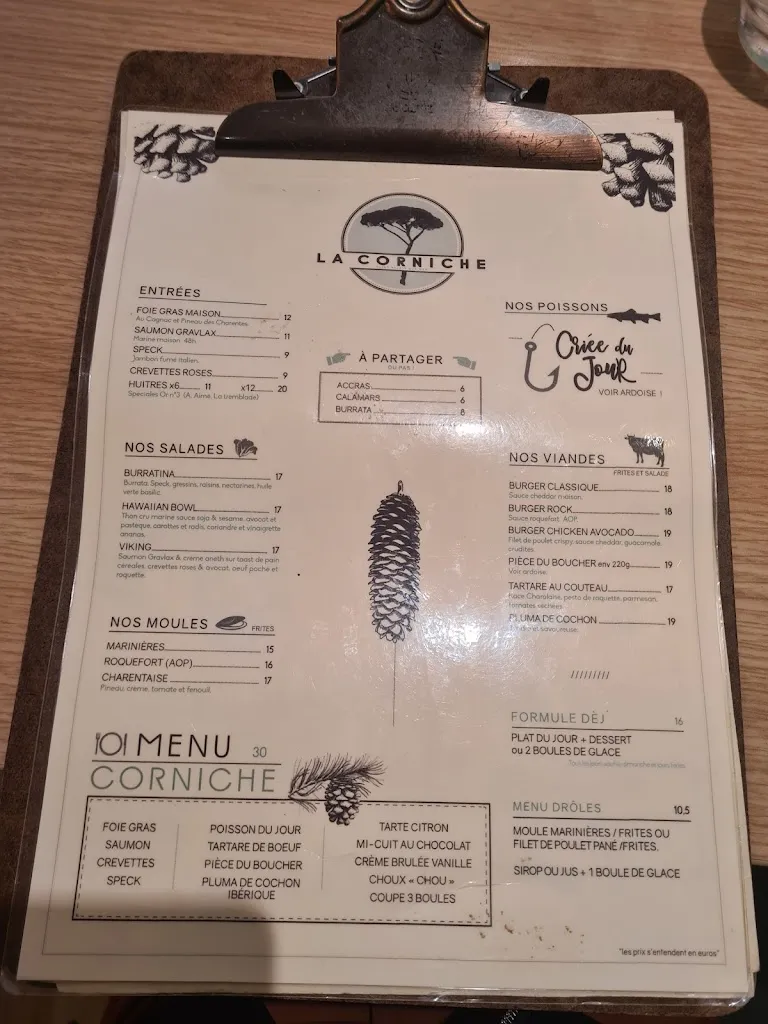 Menu_La Corniche St-palais-sur-mer_Saint-Palais-sur-Mer_image_4
