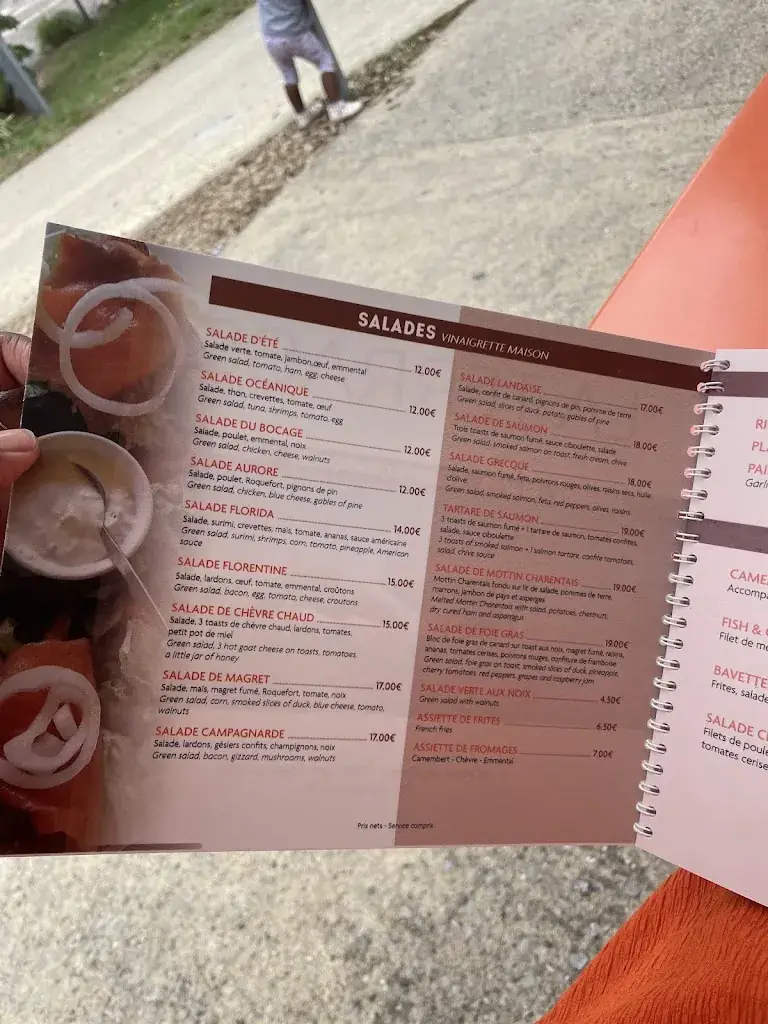 Menu_La terrasse_Saint-Palais-sur-Mer_image_3