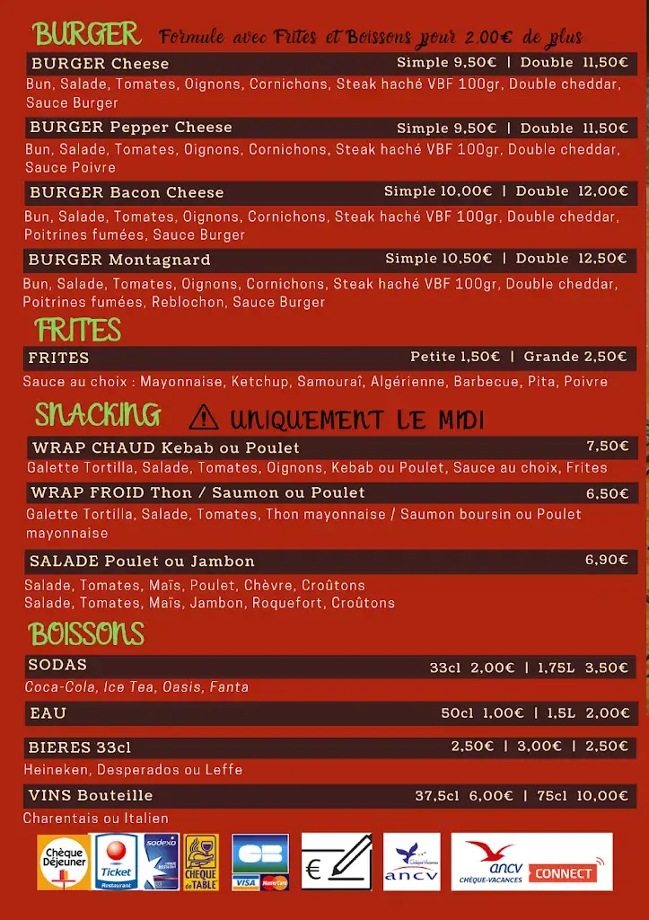 Menu_La Pizzeria_Saint-Porchaire_image_2