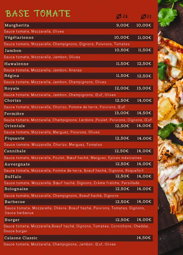 Menu_La Pizzeria_Saint-Porchaire_image_3