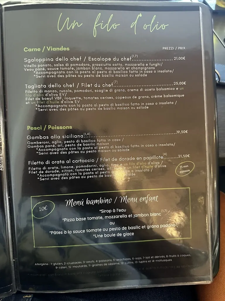 Menu_Ristorante Un filo d'olio_Saujon_image_2