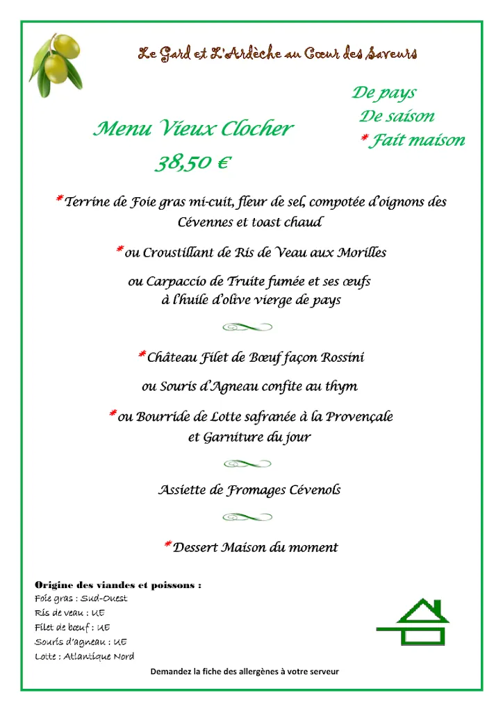 Menu_Le Vieux Clocher_Saint-Privat-de-Champclos_image_3