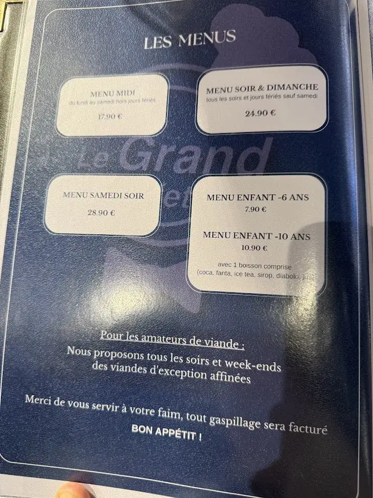 Menu_Le Grand Buffet - Saint Saturnin_Saint-Saturnin_image_3