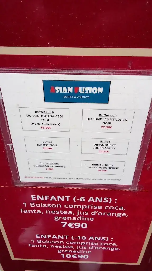 Menü_Asian fusion_Saint-Saturnin_Bild_1