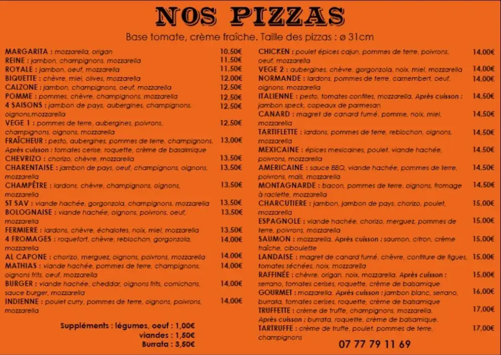Menu_La Pizz des Augustins_Saint-Savinien_image_2