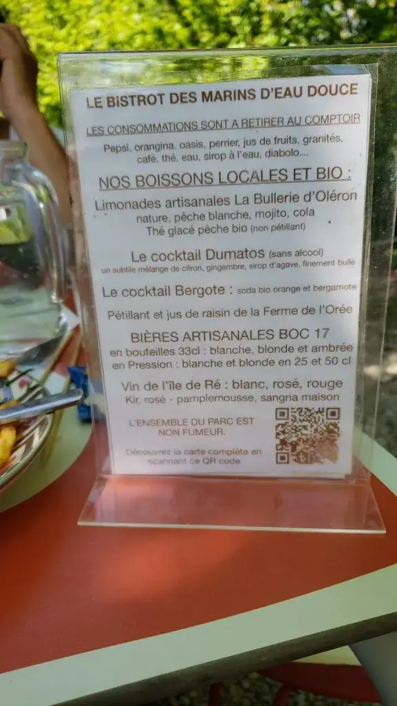 Menu_Le Bistrot des marins d'eau douce_Mung_image_1