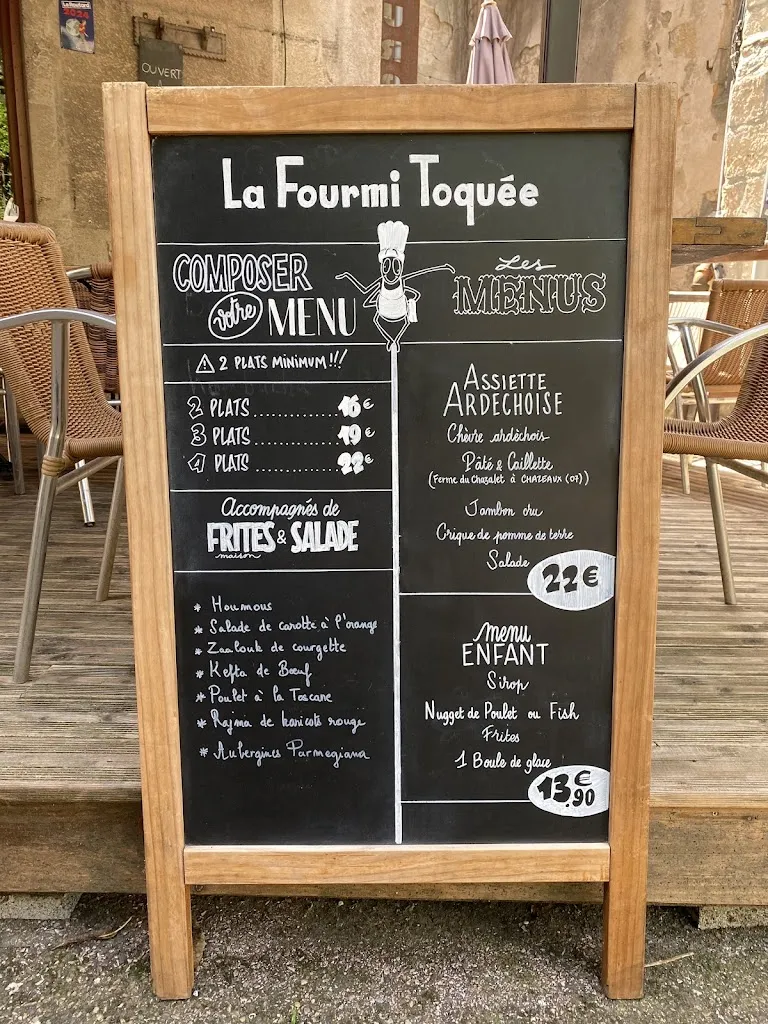 Menu_La Fourmi Toquée_Largentière_immagine_2