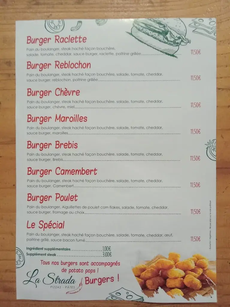 Menu_La Strada_Saint-Sever_image_4