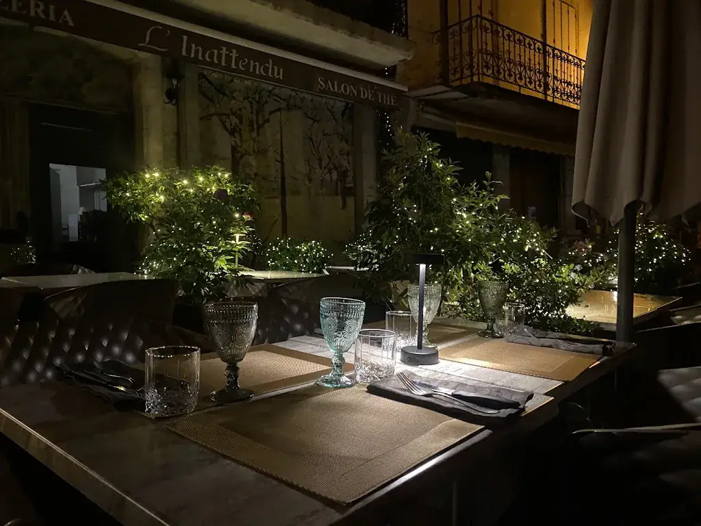 L'INATTENDU Restaurant in Largentière