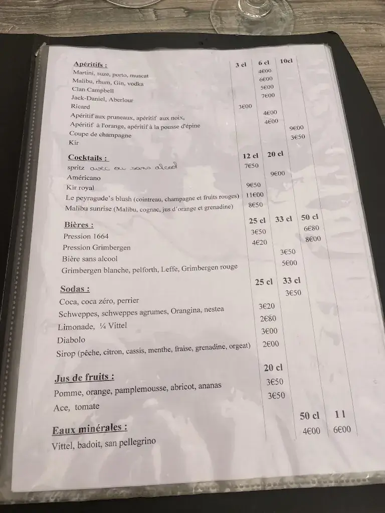 Menu_Le Peyragude_Penne-d'Agenais_image_1