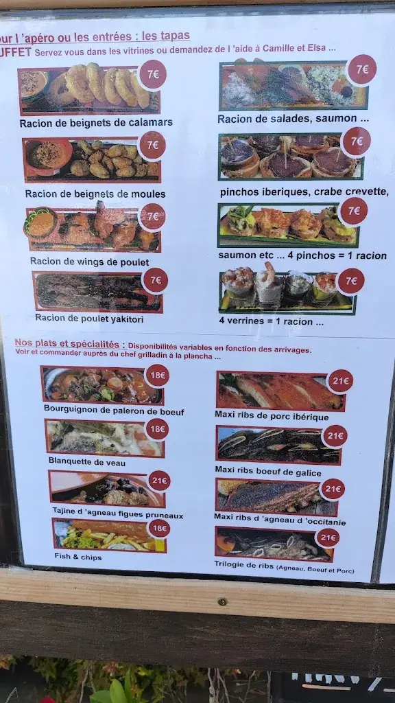 Menu_Le Grand Buffet de la Bodeguita_Saint-Vivien-de-Médoc_image_2