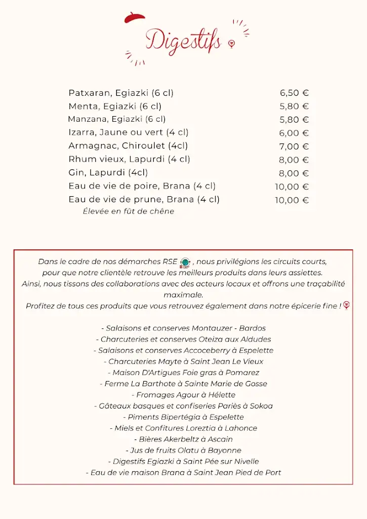 Menu_Restaurant Bistro 