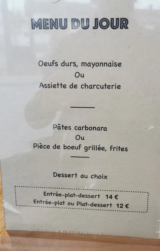 Menu_Restaurant La Gargouille_Saint-Vincent-de-Tyrosse_image_1