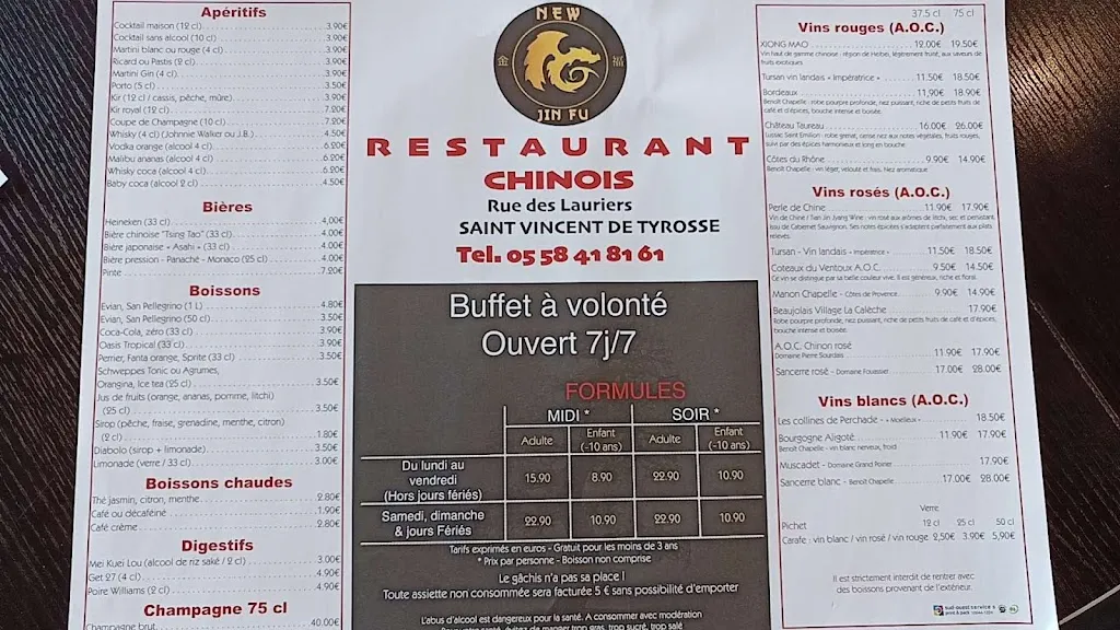 Menu_NEW JIN FU_Saint-Vincent-de-Tyrosse_image_1