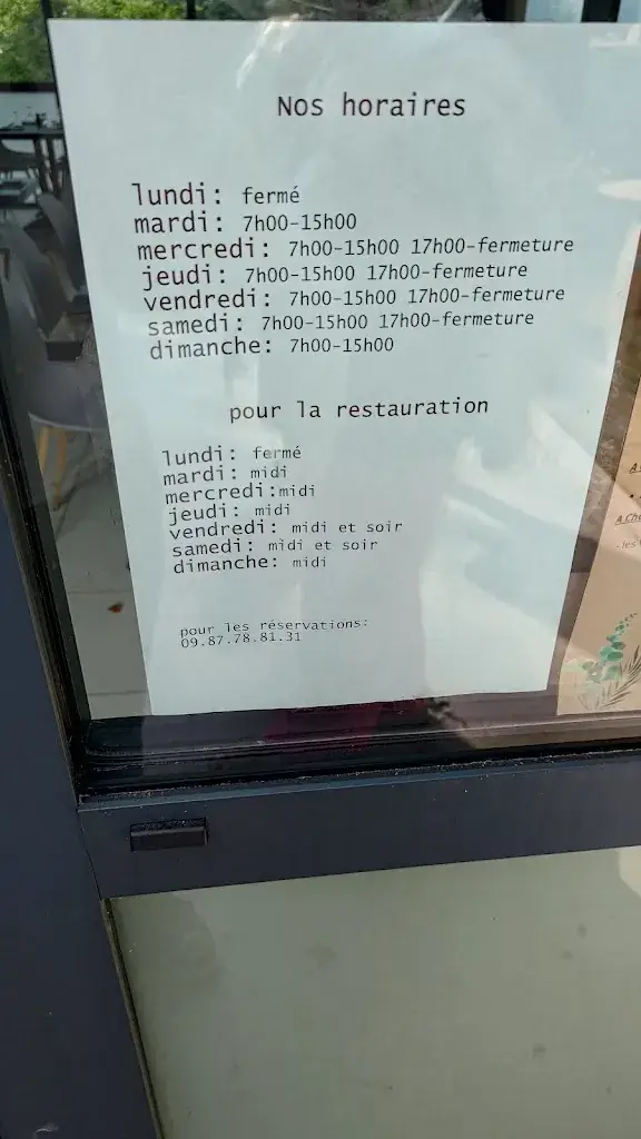 Menu_Bistrot Du Platane_Montréal_immagine_2