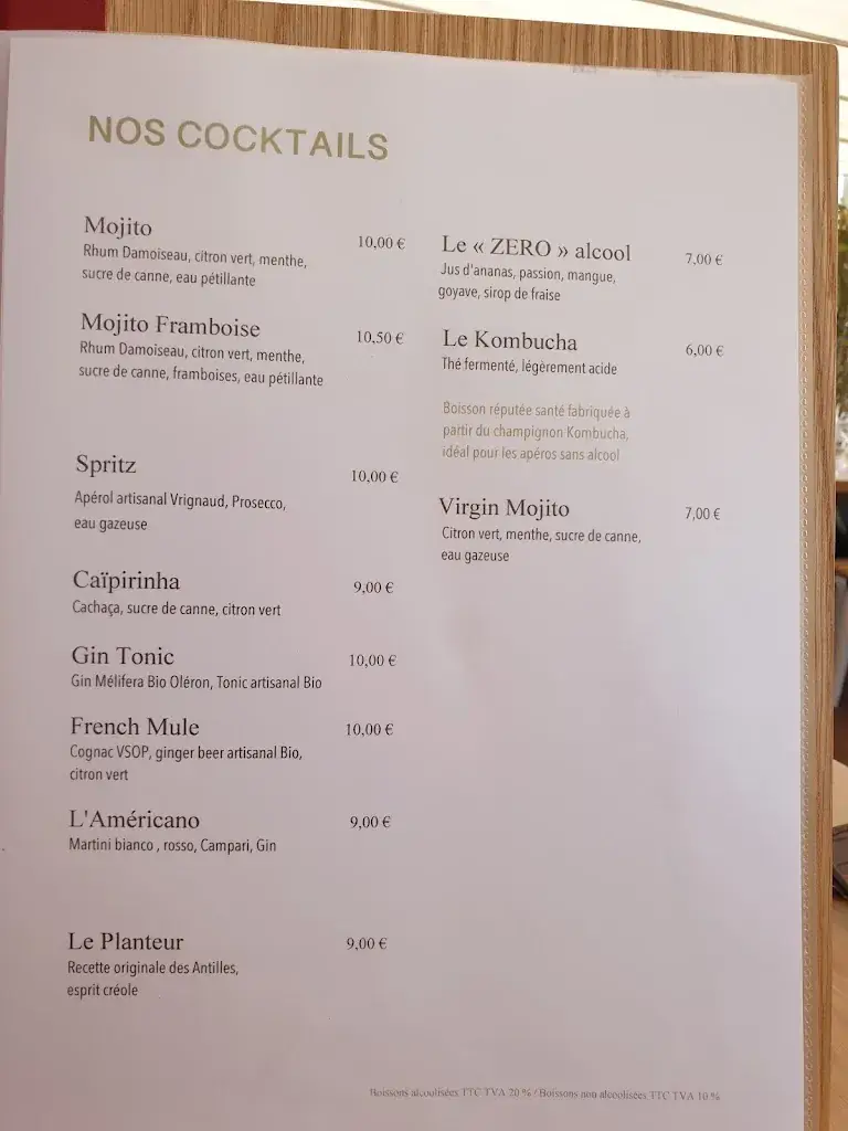 Menu_Les Poissons Rouges | Restaurant Ile d'Oléron_Saint-Trojan-les-Bains_image_3