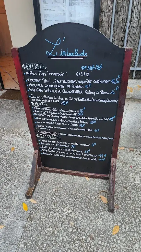 Menu_INTERLUDE_Saint-Trojan-les-Bains_image_2