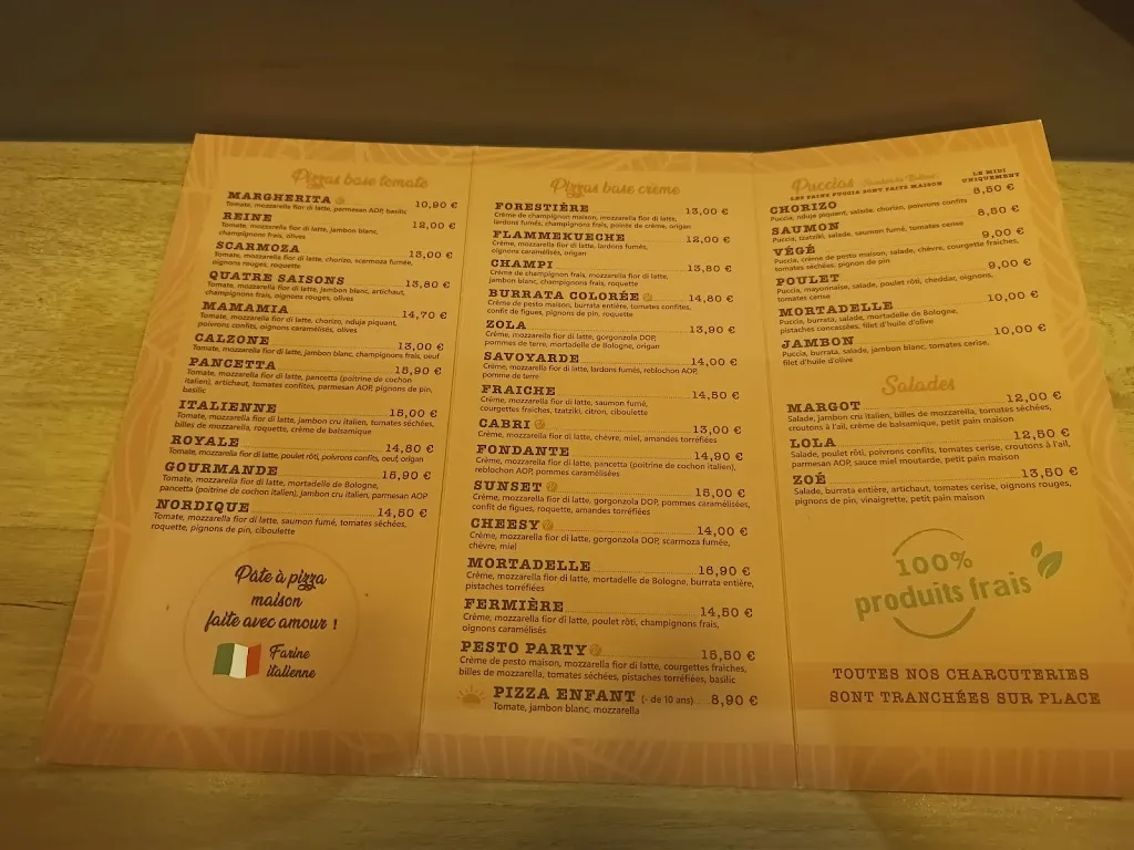 Menu_Pizza Sunset_Saint-Trojan-les-Bains_immagine_3