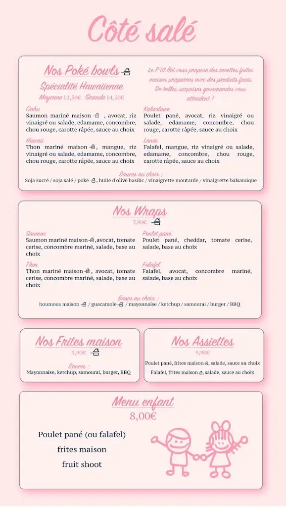 Menü_Le P'tit Îlot (Food truck 17)_Saint-Trojan-les-Bains_Bild_3