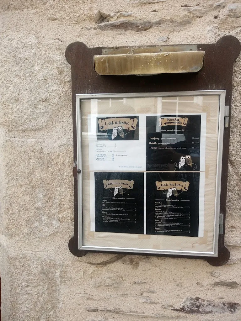 Menu_L' Ecu D'Chouettes_Saint-Yrieix-la-Perche_image_2