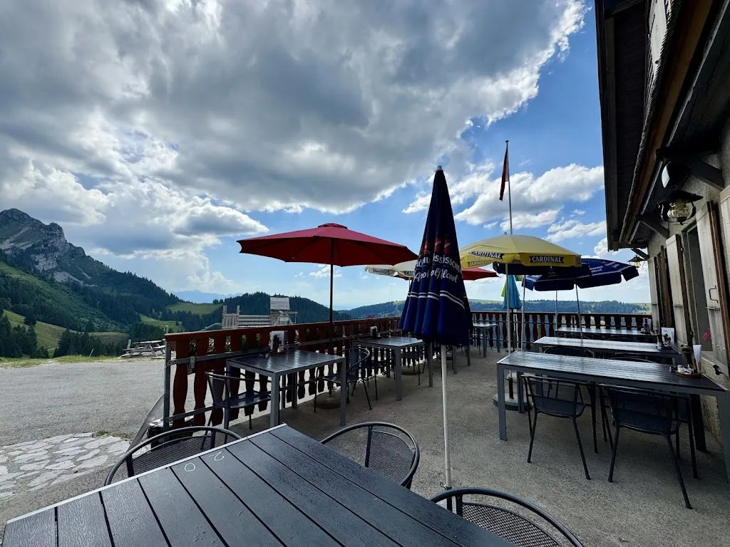 Buvette du Gros Plané restaurant in Moléson-sur-Gruyères