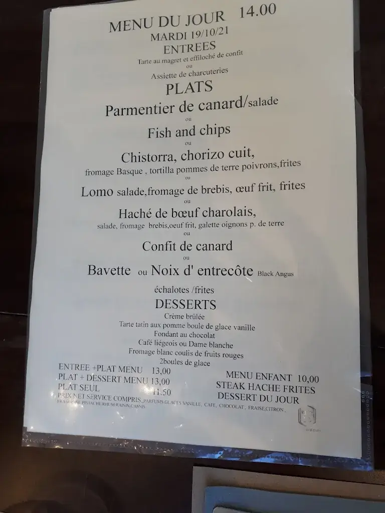 Menu_Restaurant De La Gare_Salies-de-Béarn_image_3