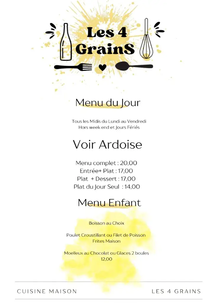 Menü_Bistrot 4 grains_Salies-de-Béarn_Bild_2