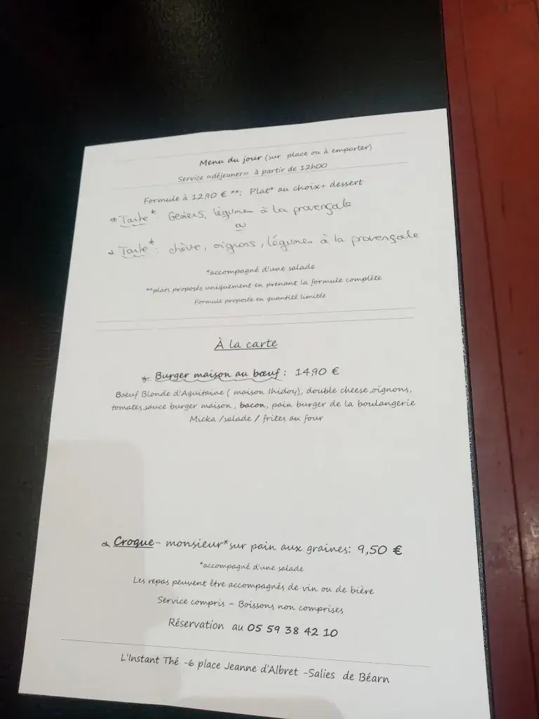 Menü_L'instant thé_Salies-de-Béarn_Bild_3