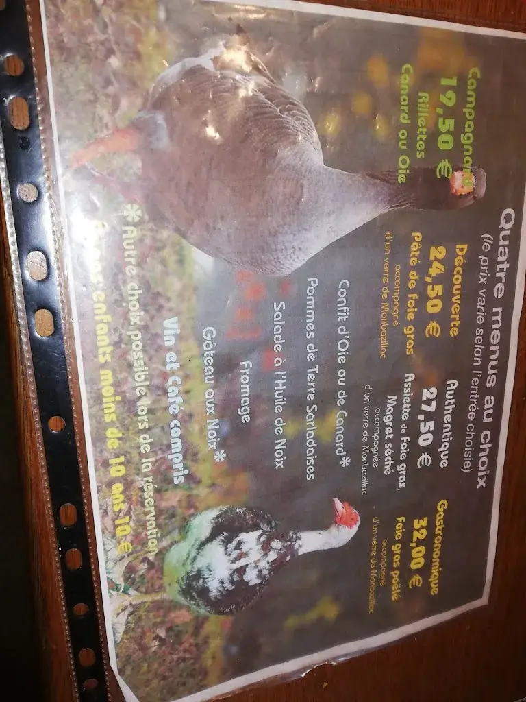 Menu_FERME DE LA GARRIGUE HAUTE Sarl_Prats-de-Carlux_image_2